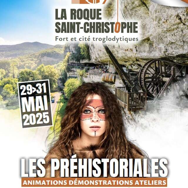 Weekend de l'Ascension à la Roque Saint-Christophe