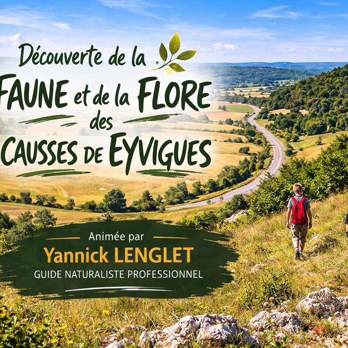 Découverte de la faune et de la flore des causses de Eyvigues