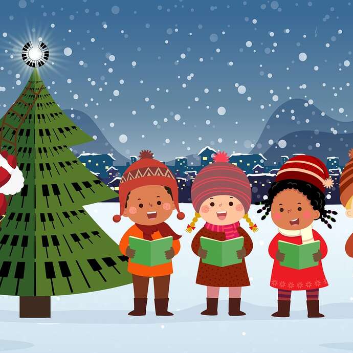 ABC : Chants de Noël avec le groupe « C’est du joli ».