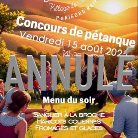 Concours de pétanque