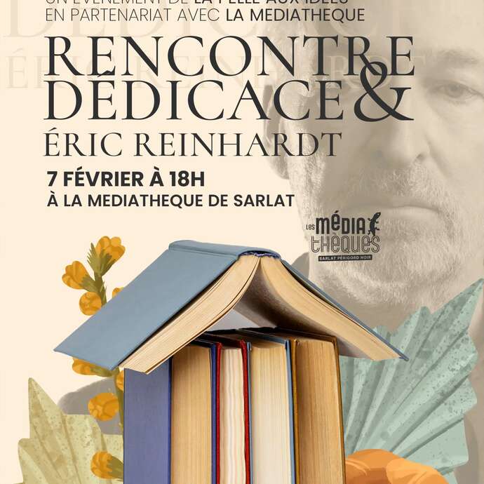 Rencontre & dédicace avec Éric Reinhardt