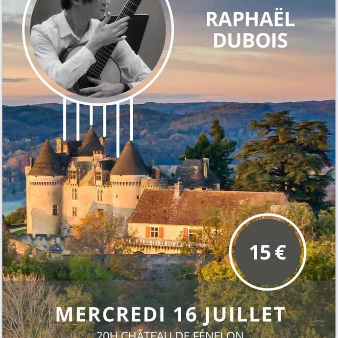 Récital guitare classique avec Raphaël Dubois