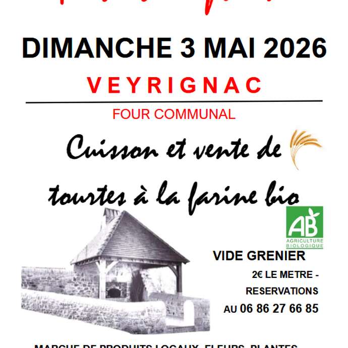 Fête du pain de Veyrignac 2026