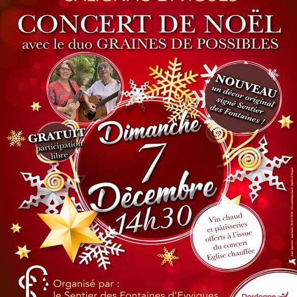 Concert de Noël à l'Église d'Eyvigues