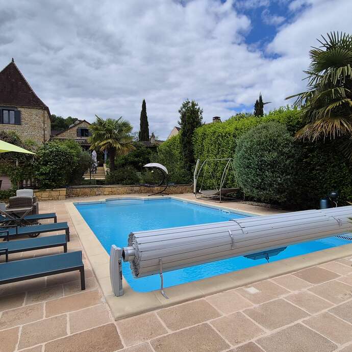 Villa le Lébérou avec piscine chauffée à Sarlat
