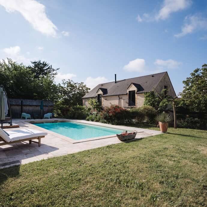 Les Charmes de Vaurizeaud piscine chauffée Sarlat