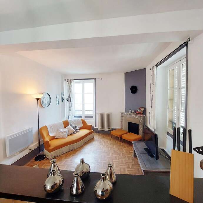 La Boetie à Sarlat avec parking et terrasse