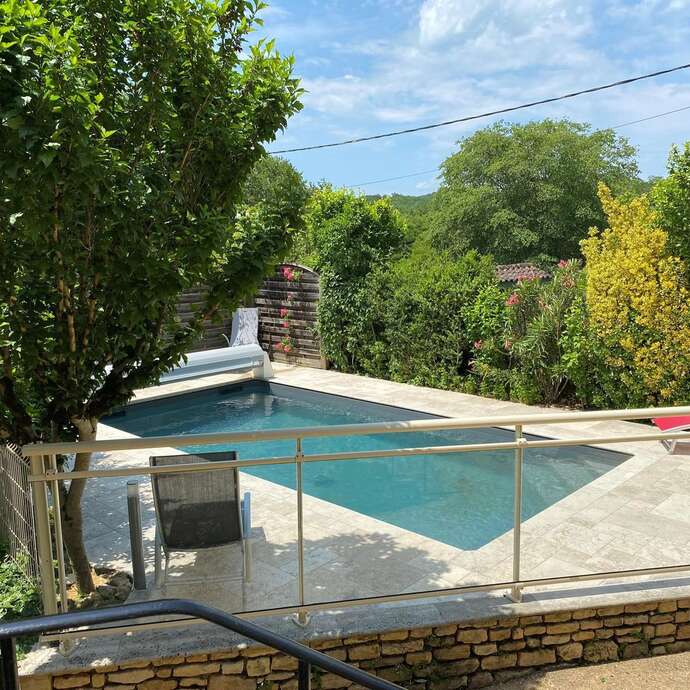 Maison Hibiscus avec piscine chauffée Sarlat