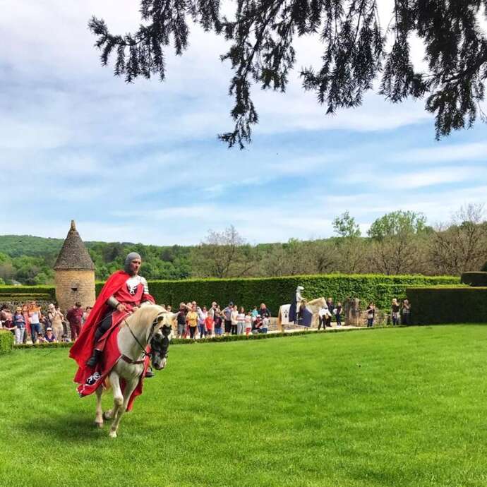 Spectacle de chevalerie - Châteaux en fête
