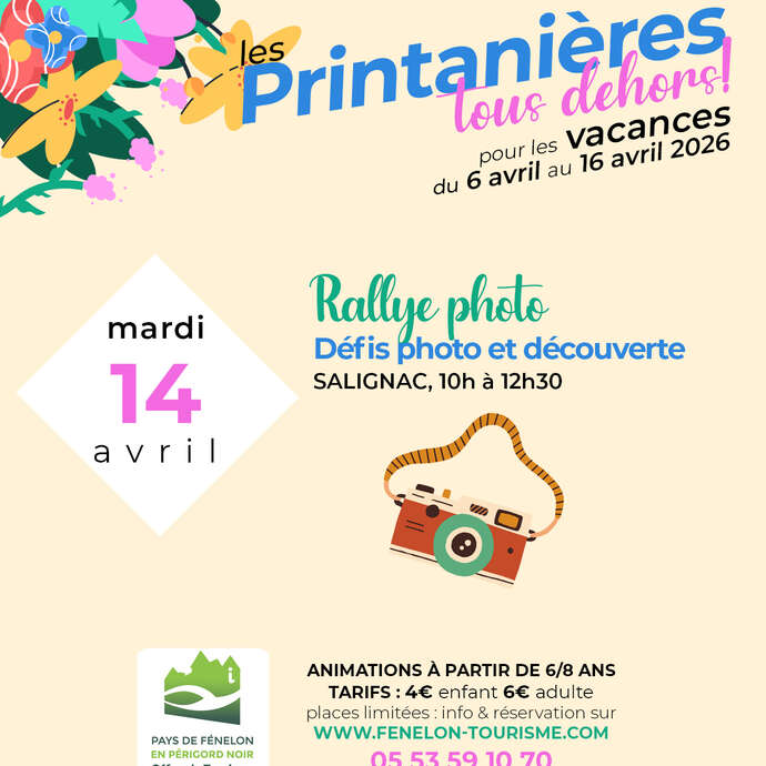 Les Printanières 2026 - Rallye Photo à Salignac
