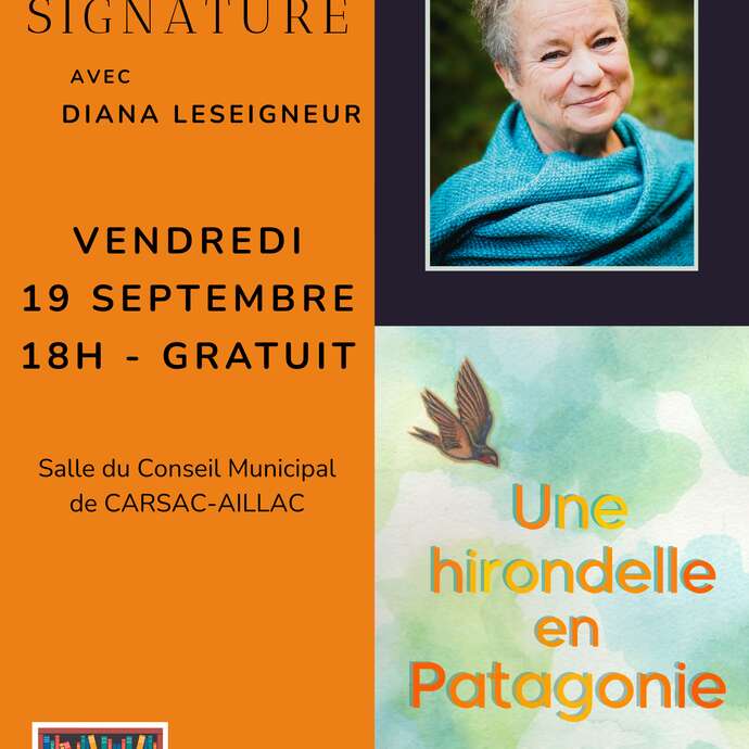 Rencontre signature avec Diana Leseigneur