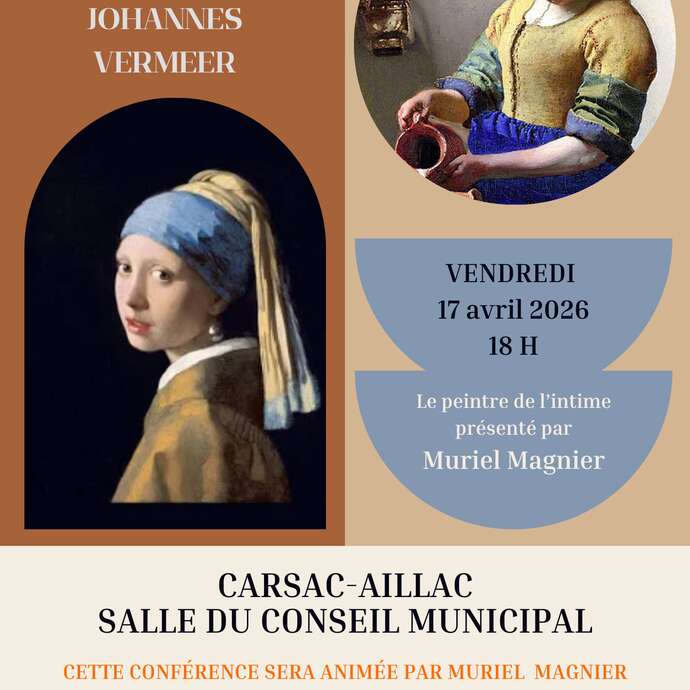 Conférence Le peintre de l’intime