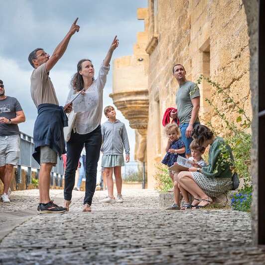 Visite ludique "Un château dans les falaises" - Châteaux en fête