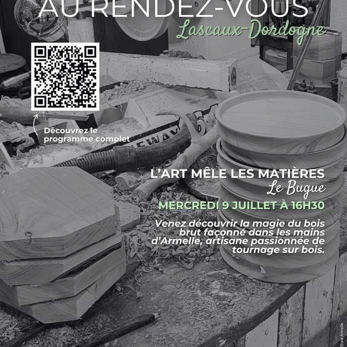 Savoir-faire au rendez-vous : l'art mêle les matières