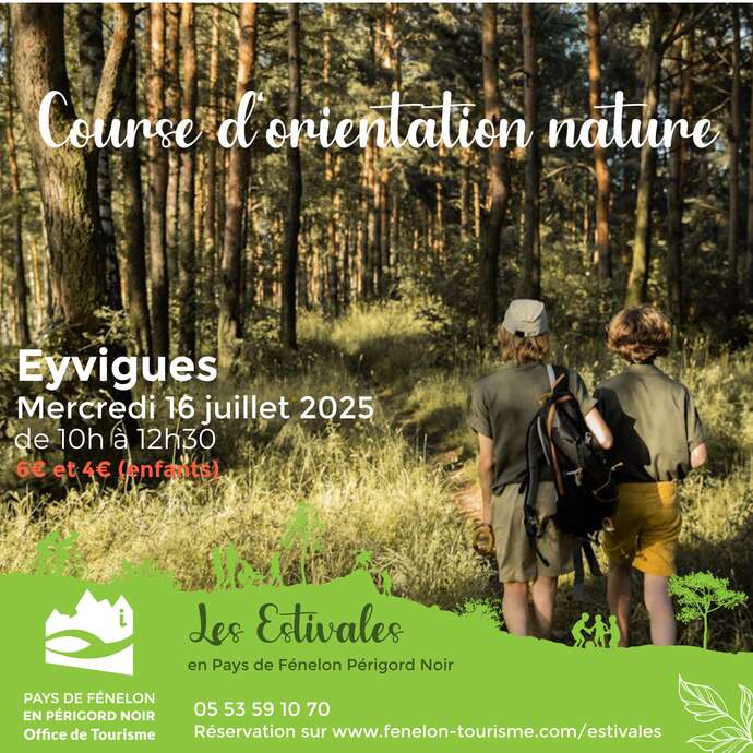 LES ESTIVALES : Course d'orientation nature à Eyvigues