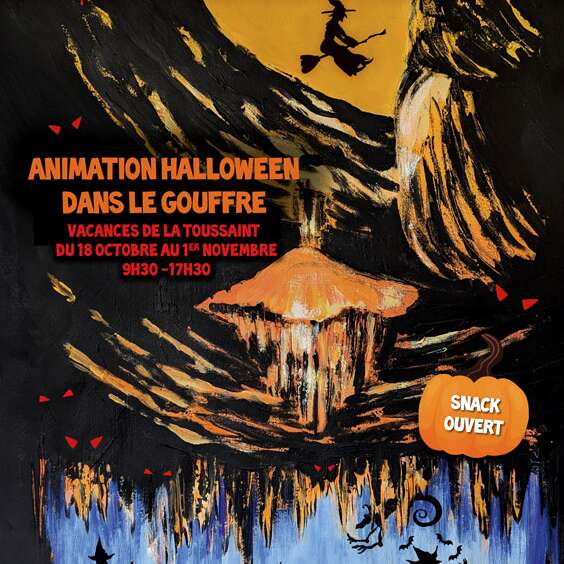 Halloween au Gouffre de Proumeyssac