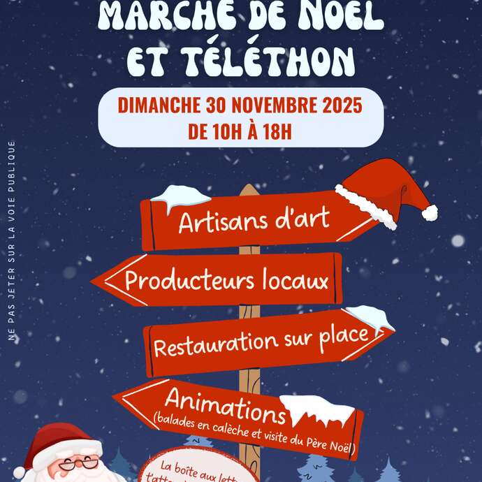 Marché de Noël et Téléthon de Nadaillac