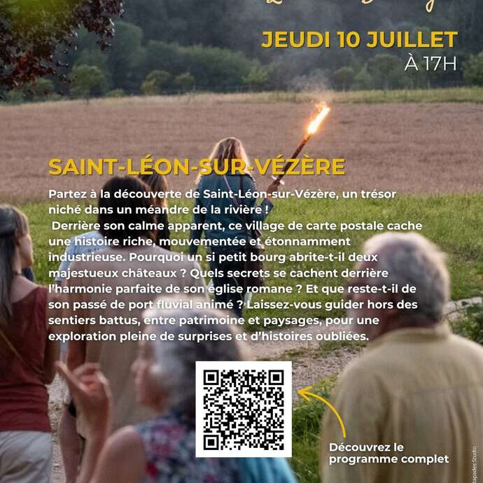 Visite guidée 2025 - Saint Léon sur Vézère