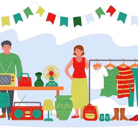 Vide Grenier & Repas Indien