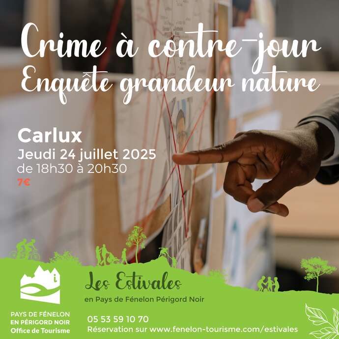 Les Estivales : Crime à contre-jour - enquête grandeur nature Les Estivales : Crime à contre-jour - enquête grandeur nature