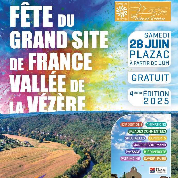 Fête du Grand Site de France en vallée Vézère à Plazac
