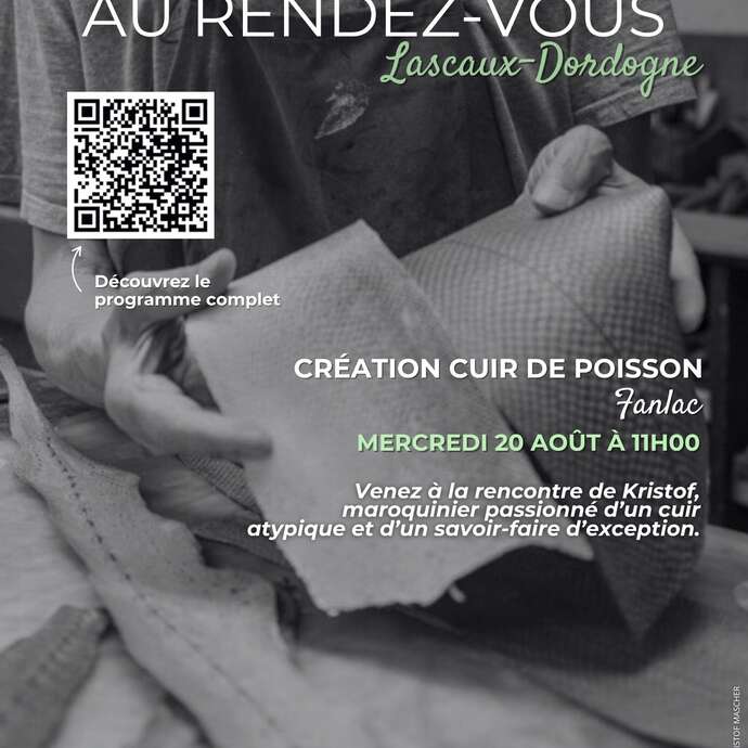 Savoir-faire au rendez-vous : créations en cuir de poisson
