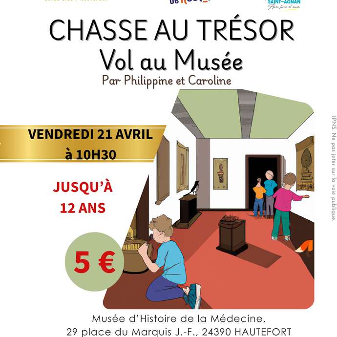 Chasse au trésor "Vol au Musée"