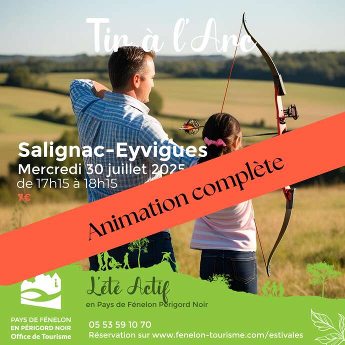 ÉTÉ ACTIF : Tir à l'arc à Salignac