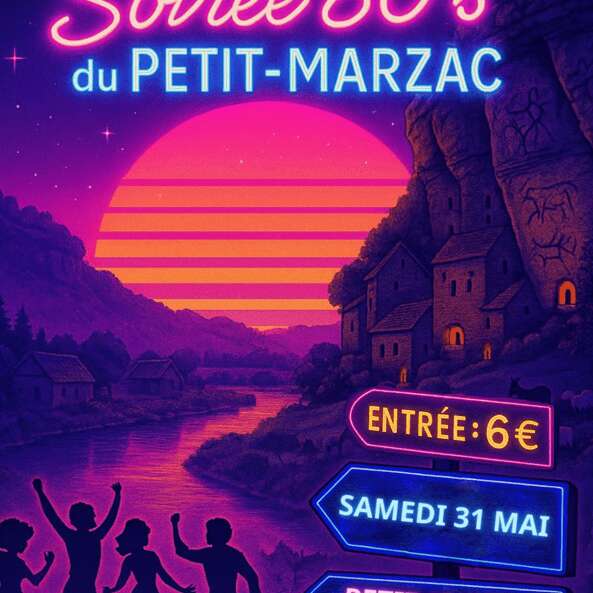 Soirée années 80 à la Ferme du Petit Marzac