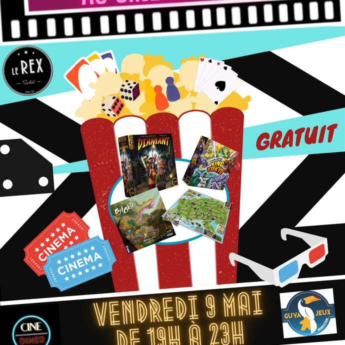 Soirée Jeux de société au Cinéma