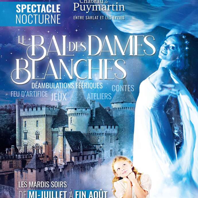 Bal des Dames Blanches au Château de Puymartin
