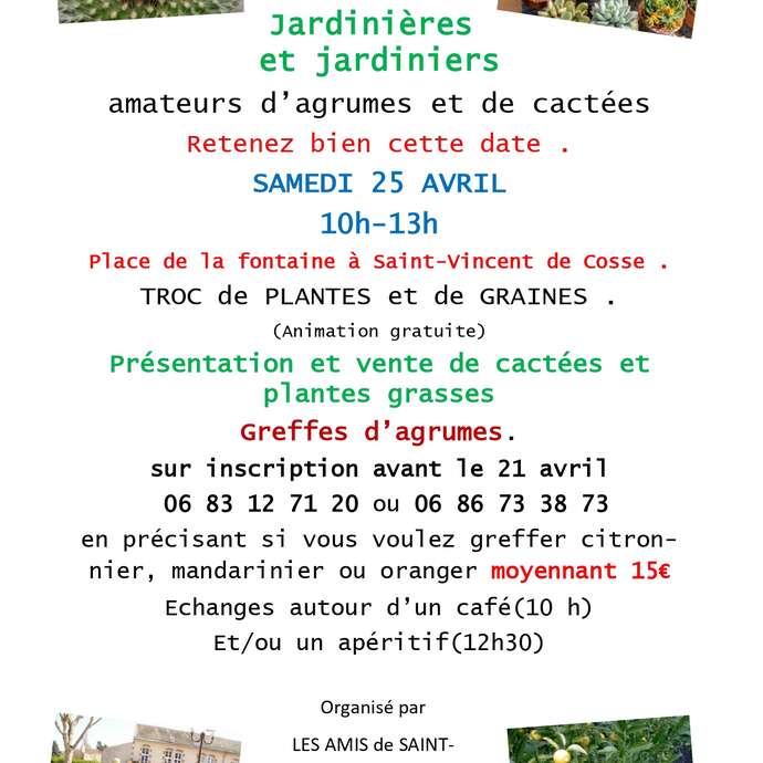 Troc de Plantes / Graines