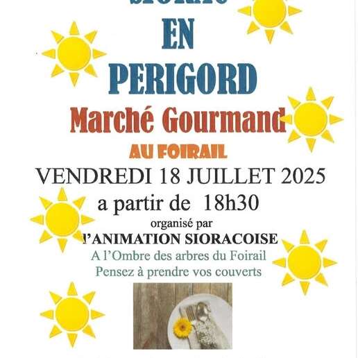 Marché gourmand de Siorac