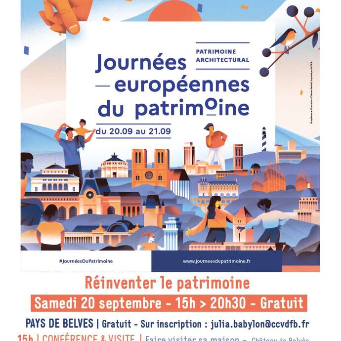 Journées européennes du patrimoine : Réinventer le patrimoine
