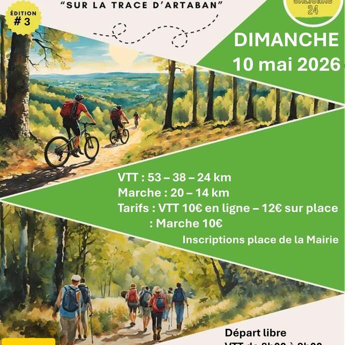 Rando VTT & marche Salignac-Eyvigues