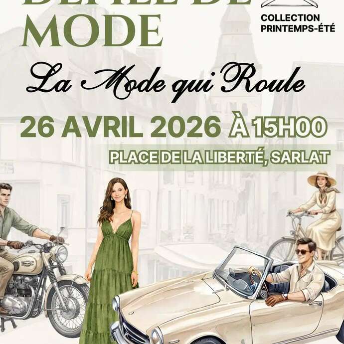 Défilé de Mode : La Mode qui roule