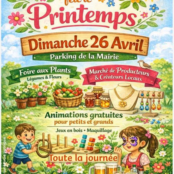 Fête du printemps à Cazoules