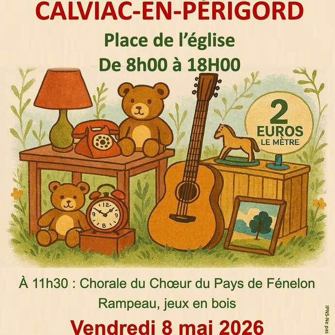 Vide-grenier Calviac-en-Périgord