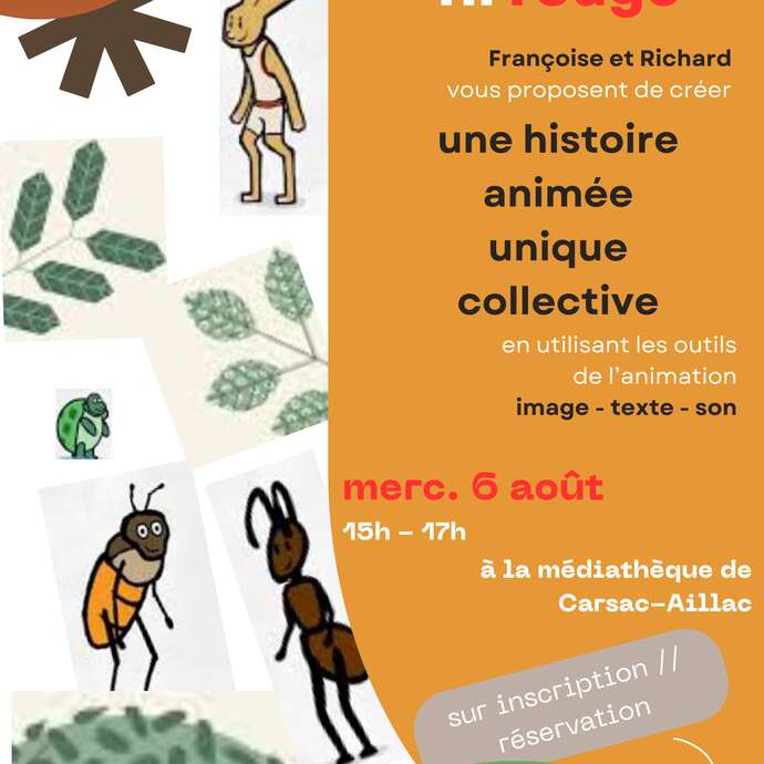 Animation fil rouge