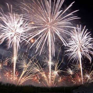 Les feux d’artifice le weekend du