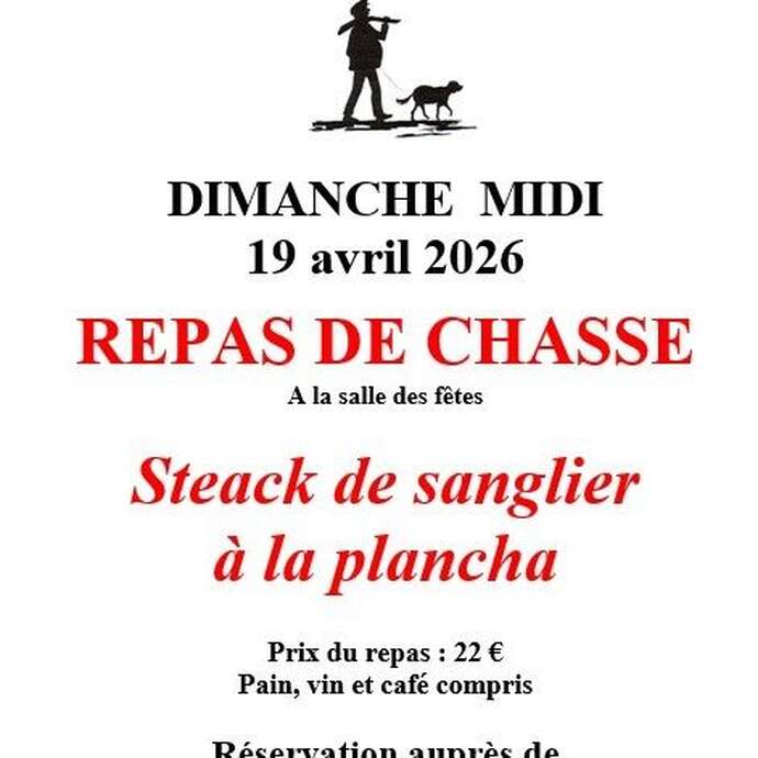 Repas de chasse - Saint Julien de Lampon
