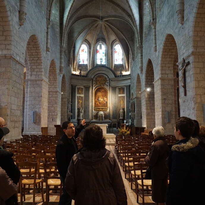 Visite guidée - L'église Saint-Valérien et le cimetière du Champdé