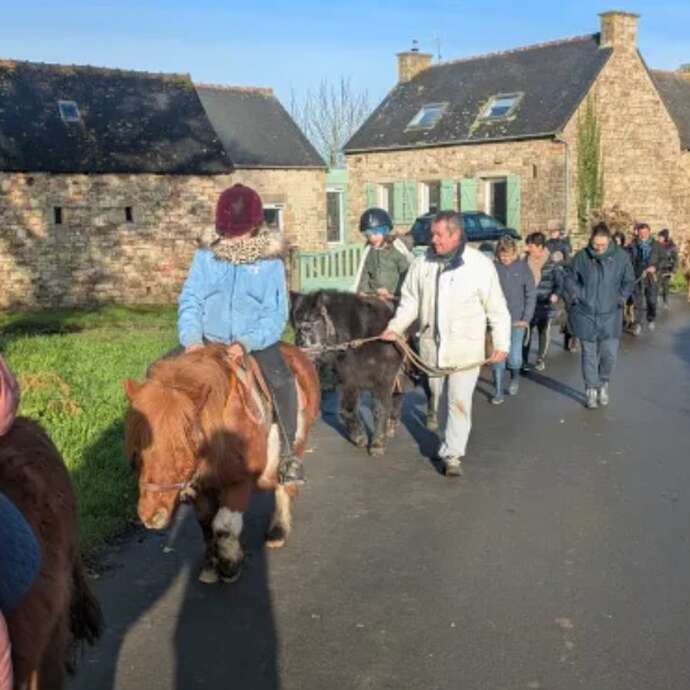 Balade équestre en famille