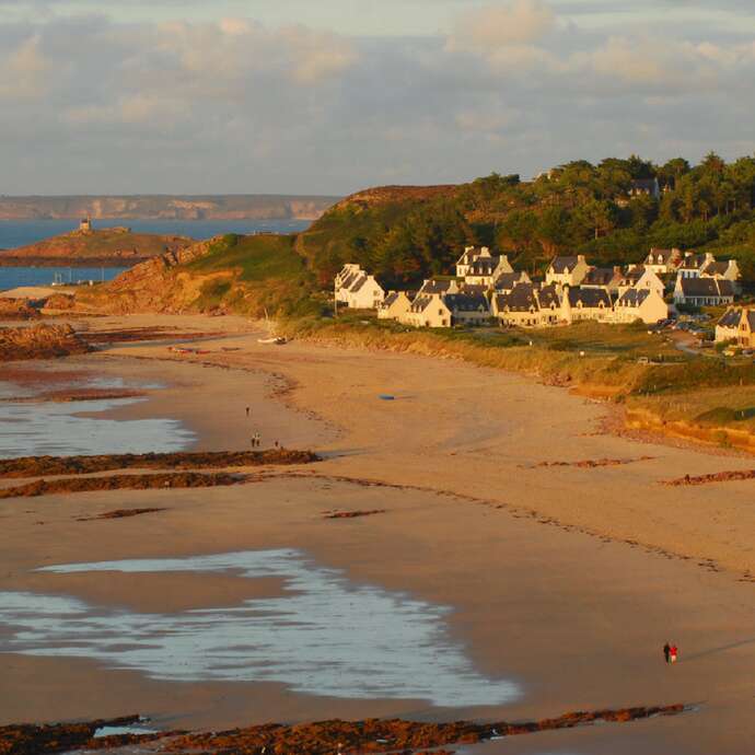 Plage sauvage de Lanruen