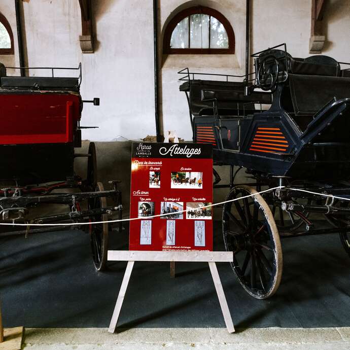 200 ans du Haras : Visite remise à voitures hippomobiles et métier du charron