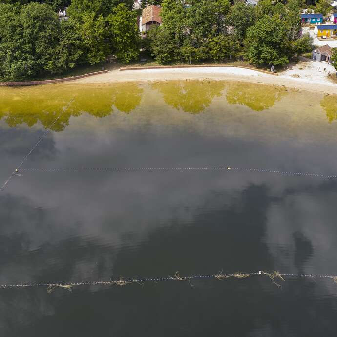 Plage des Sources du Lac