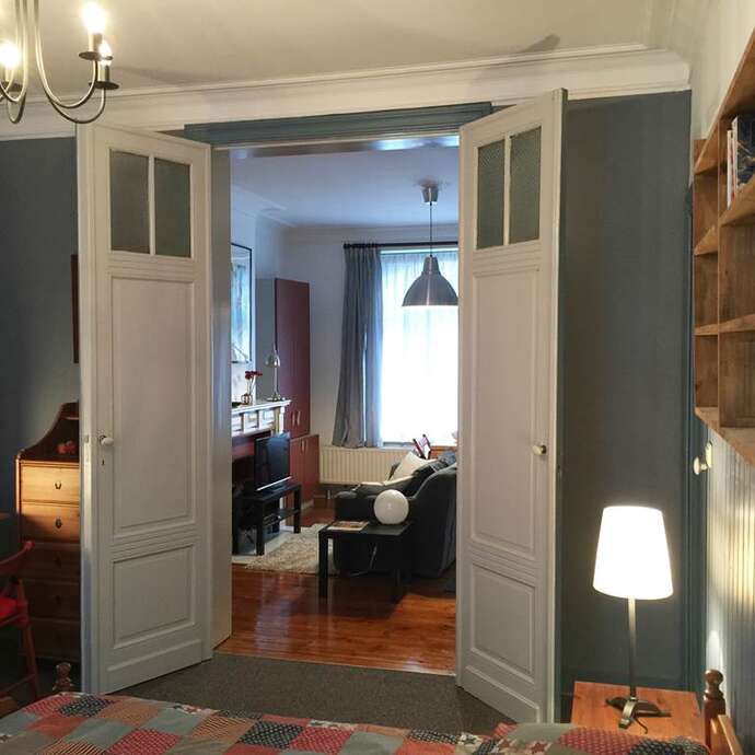 La maison rouge, appartement meublé