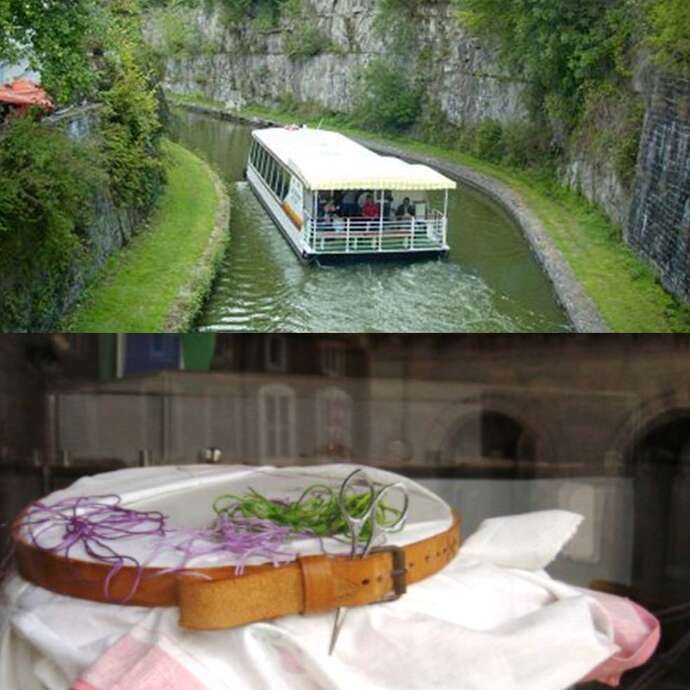 Visite guidee du Musée de la Broderie  + croisière commentée à Fontenoy !