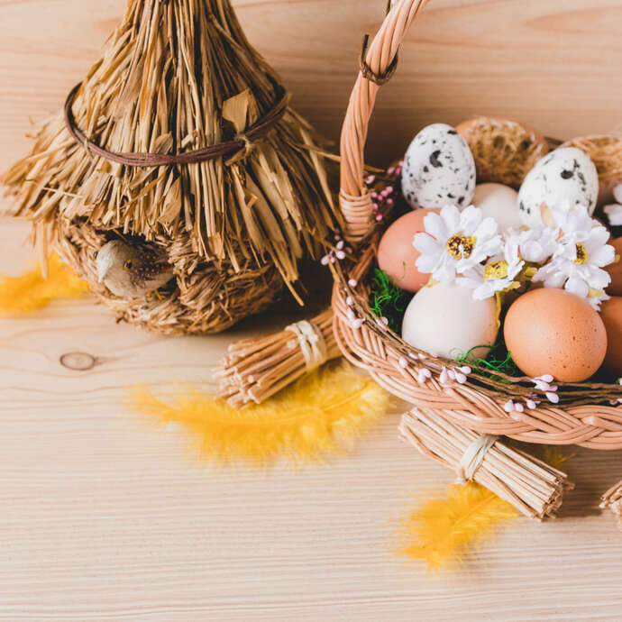 Marché de Pâques de l'artisanat local