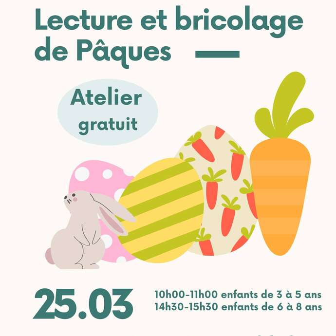 C’est l’heure de la p’tite histoire… spéciale Pâques